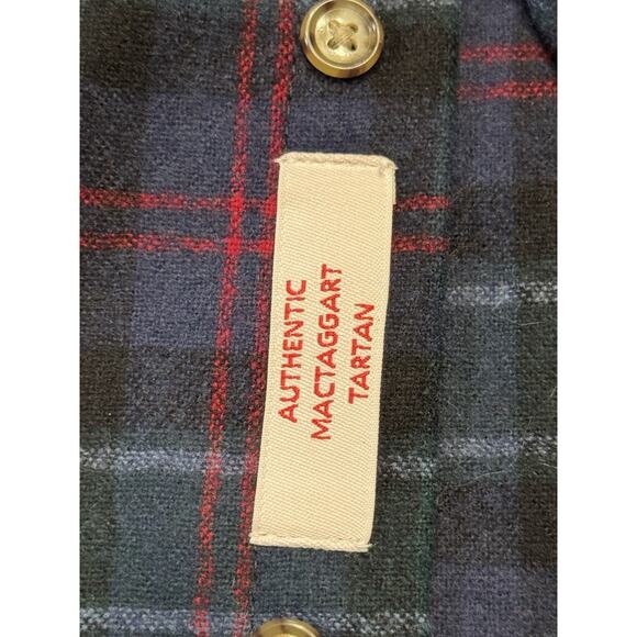 Large Pendleton Wool Lodge Shirt Manager Tartan Green Plaid - Picture 3 of 10